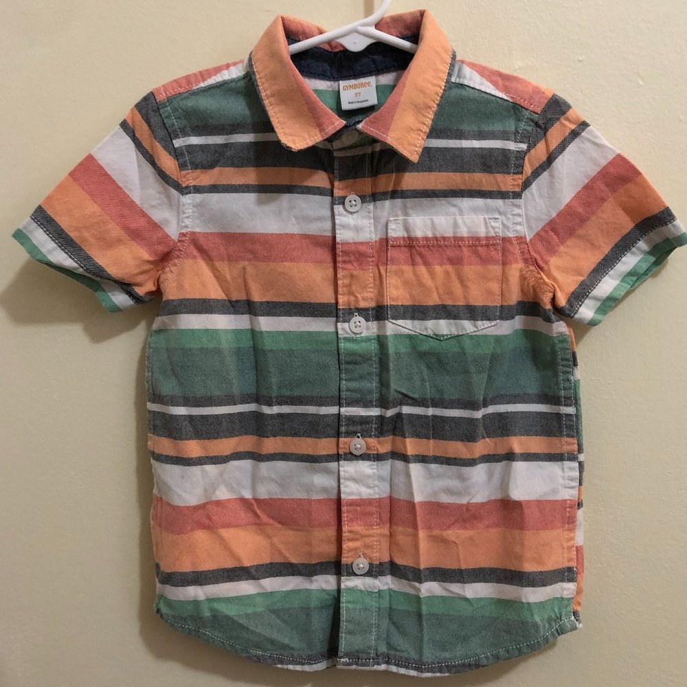 Gymboree Boys Button Up Short Sleeves